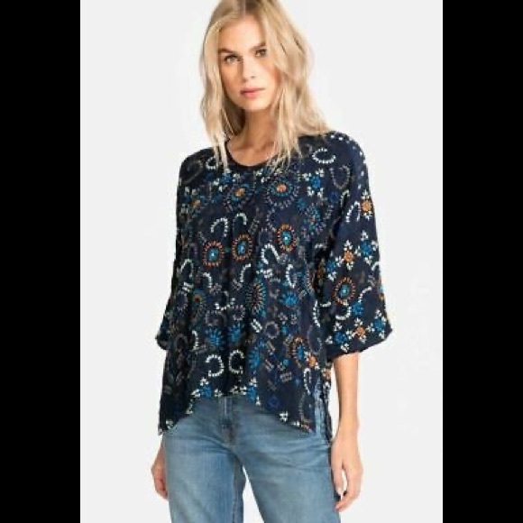 johnny was harper blouse